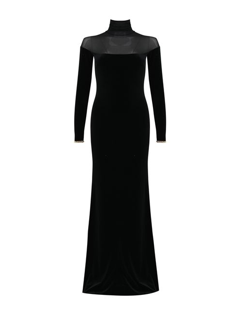 Abito Red Carpet in velluto e jersey Elisabetta Franchi | ABR4257E2110